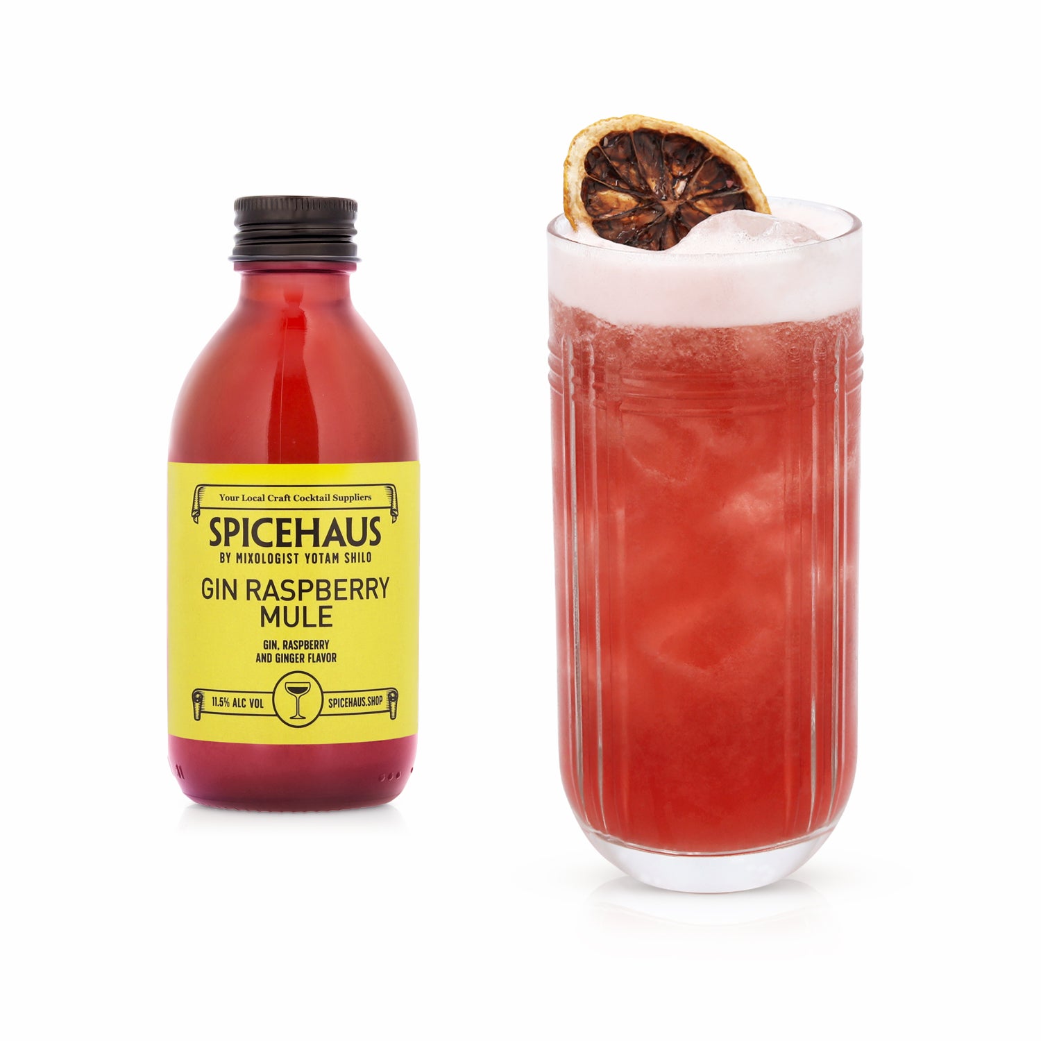 Gin Raspberry Mule 200 ml